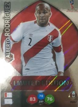 2018 Panini Adrenalyn XL FIFA World Cup 2018 Russia  - Limited Editions #LE-ALR Alberto Rodriguez Front