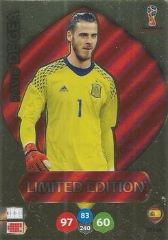 2018 Panini Adrenalyn XL FIFA World Cup 2018 Russia  - Limited Editions #LE-DDG David de Gea Front