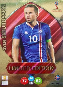 2018 Panini Adrenalyn XL FIFA World Cup 2018 Russia  - Limited Editions #LE-GS Gylfi Sigurdsson Front