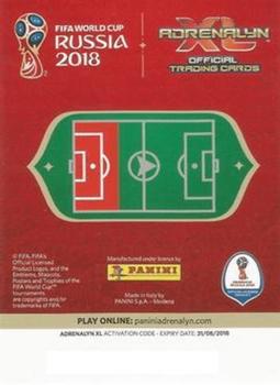 2018 Panini Adrenalyn XL FIFA World Cup 2018 Russia  - Limited Editions #LE-HMA Hordur Magnusson Back