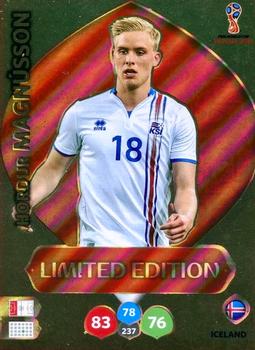 2018 Panini Adrenalyn XL FIFA World Cup 2018 Russia  - Limited Editions #LE-HMA Hordur Magnusson Front