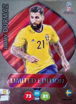 2018 Panini Adrenalyn XL FIFA World Cup 2018 Russia  - Limited Editions #LE-JD Jimmy Durmaz Front