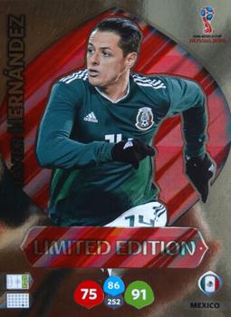 2018 Panini Adrenalyn XL FIFA World Cup 2018 Russia  - Limited Editions #LE-JH Javier Hernandez Front