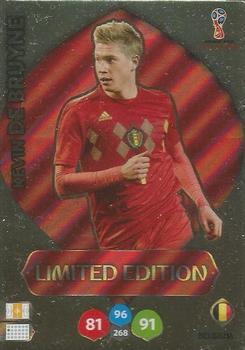 2018 Panini Adrenalyn XL FIFA World Cup 2018 Russia  - Limited Editions #LE-KDB Kevin De Bruyne Front