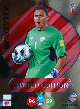 2018 Panini Adrenalyn XL FIFA World Cup 2018 Russia  - Limited Editions #LE-KN Keylor Navas Front