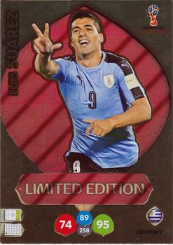 2018 Panini Adrenalyn XL FIFA World Cup 2018 Russia  - Limited Editions #LE-LS Luis Suarez Front