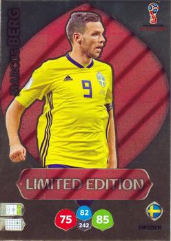 2018 Panini Adrenalyn XL FIFA World Cup 2018 Russia  - Limited Editions #LE-MAB Marcus Berg Front