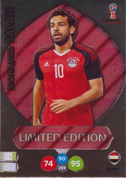 2018 Panini Adrenalyn XL FIFA World Cup 2018 Russia  - Limited Editions #LE-MS Mohamed Salah Front