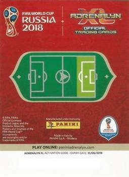 2018 Panini Adrenalyn XL FIFA World Cup 2018 Russia  - Limited Editions #LE-OT Ola Toivonen Back