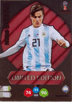 2018 Panini Adrenalyn XL FIFA World Cup 2018 Russia  - Limited Editions #LE-PD Paulo Dybala Front