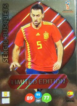 2018 Panini Adrenalyn XL FIFA World Cup 2018 Russia  - Limited Editions #LE-SB Sergio Busquets Front