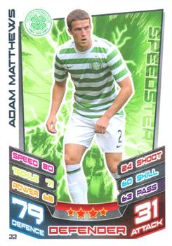 2012-13 Topps Match Attax Scottish Premier League #22 Adam Matthews Front