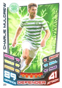 2012-13 Topps Match Attax Scottish Premier League #23 Charlie MulGrew Front