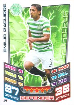 2012-13 Topps Match Attax Scottish Premier League #24 Emilio Izaguirre Front