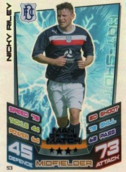 2012-13 Topps Match Attax Scottish Premier League #53 Nicky Riley Front