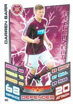 2012-13 Topps Match Attax Scottish Premier League #80 Darren Barr Front