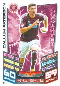2012-13 Topps Match Attax Scottish Premier League #81 Callum Paterson Front