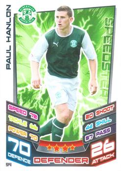2012-13 Topps Match Attax Scottish Premier League #94 Paul Hanlon Front
