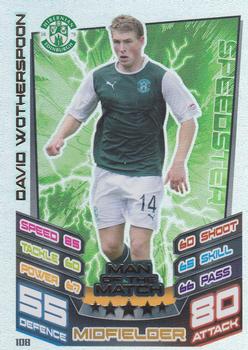 2012-13 Topps Match Attax Scottish Premier League #108 David Wotherspoon Front