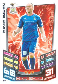 2012-13 Topps Match Attax Scottish Premier League #114 David Raven Front
