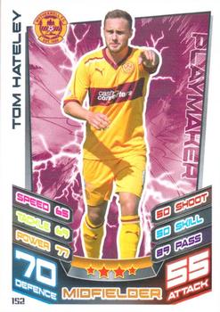 2012-13 Topps Match Attax Scottish Premier League #152 Tom Hateley Front