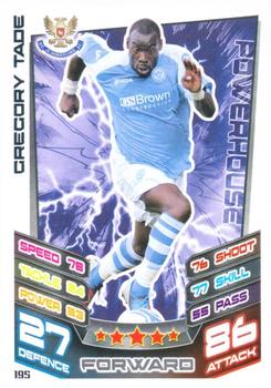 2012-13 Topps Match Attax Scottish Premier League #195 Gregory Tade Front