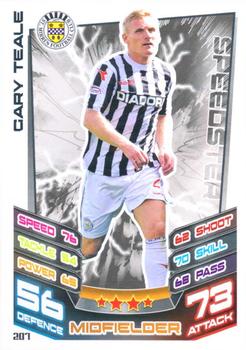 2012-13 Topps Match Attax Scottish Premier League #207 Gary Teale Front