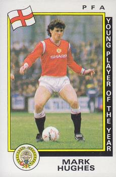 1985-86 Panini Football 86 (UK) #3 Mark Hughes Front