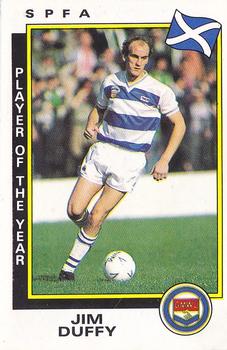 1985-86 Panini Football 86 (UK) #4 Jim Duffy Front