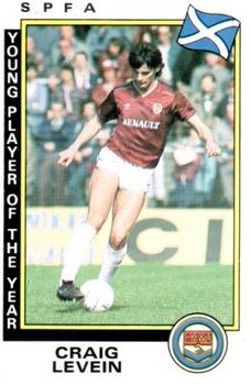 1985-86 Panini Football 86 (UK) #5 Craig Levein Front