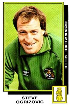 1985-86 Panini Football 86 (UK) #73 Steve Ogrizovic Front