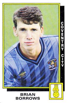 1985-86 Panini Football 86 (UK) #75 Brian Borrows Front