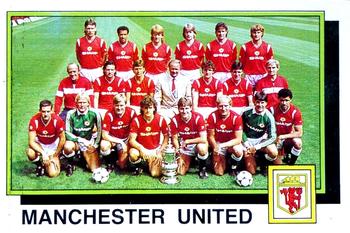1985-86 Panini Football 86 (UK) #182 Team Group Front