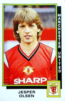 1985-86 Panini Football 86 (UK) #194 Jesper Olsen Front