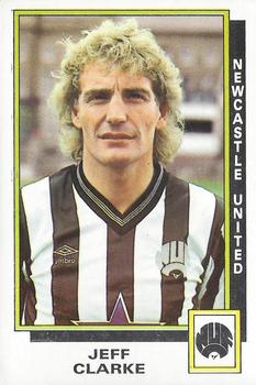1985-86 Panini Football 86 (UK) #202 Jeff Clarke Front