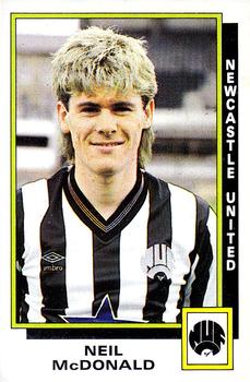 1985-86 Panini Football 86 (UK) #206 Neil McDonald Front