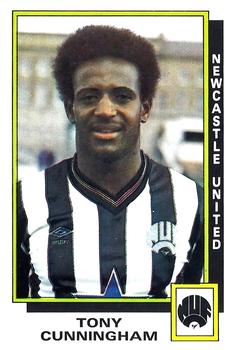 1985-86 Panini Football 86 (UK) #210 Tony Cunningham Front