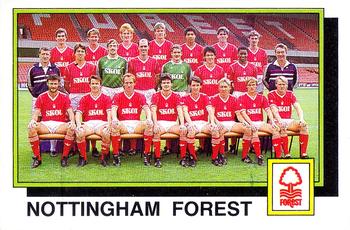 1985-86 Panini Football 86 (UK) #214 Team Group Front