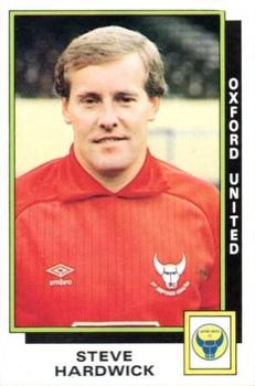 1985-86 Panini Football 86 (UK) #233 Steve Hardwick Front