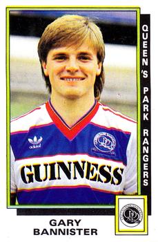 1985-86 Panini Football 86 (UK) #260 Gary Bannister Front