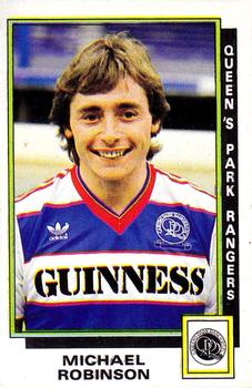 1985-86 Panini Football 86 (UK) #261 Michael Robinson Front