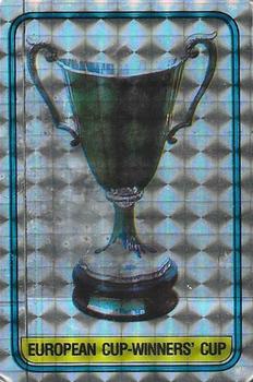 1985-86 Panini Football 86 (UK) #281 European Cup Winners Cup Trophy Front