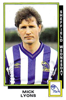 1985-86 Panini Football 86 (UK) #296 Mick Lyons Front