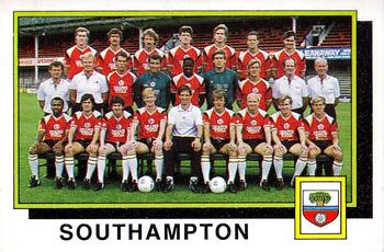 1985-86 Panini Football 86 (UK) #308 Team Group Front