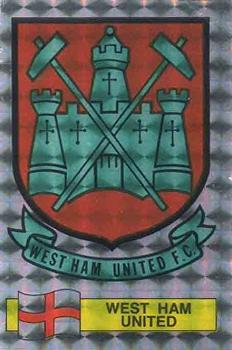 1985-86 Panini Football 86 (UK) #373 Club Badge Front