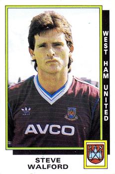 1985-86 Panini Football 86 (UK) #379 Steve Walford Front