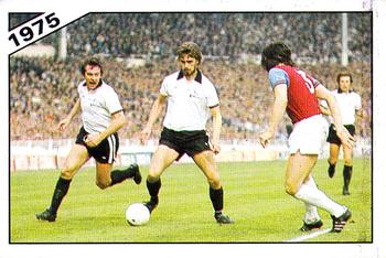 1985-86 Panini Football 86 (UK) #391 Alan Mullery / Viv Busby / Frank Lampard Front