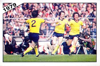 1985-86 Panini Football 86 (UK) #395 Alan Sunderland / David O'Leary Front