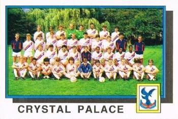 PANINI FOOTBALL 83-#370-CRYSTAL PALACE TEAM PHOTO 