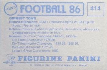 1985-86 Panini Football 86 (UK) #414 Team Group Back
